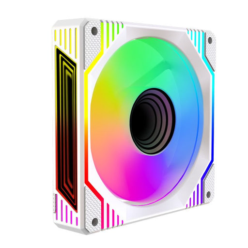 EAN 8435099533979 - KeepOut XFC-120DRM Carcasa del ordenador Ventilador 12 cm Blanco imagen 1