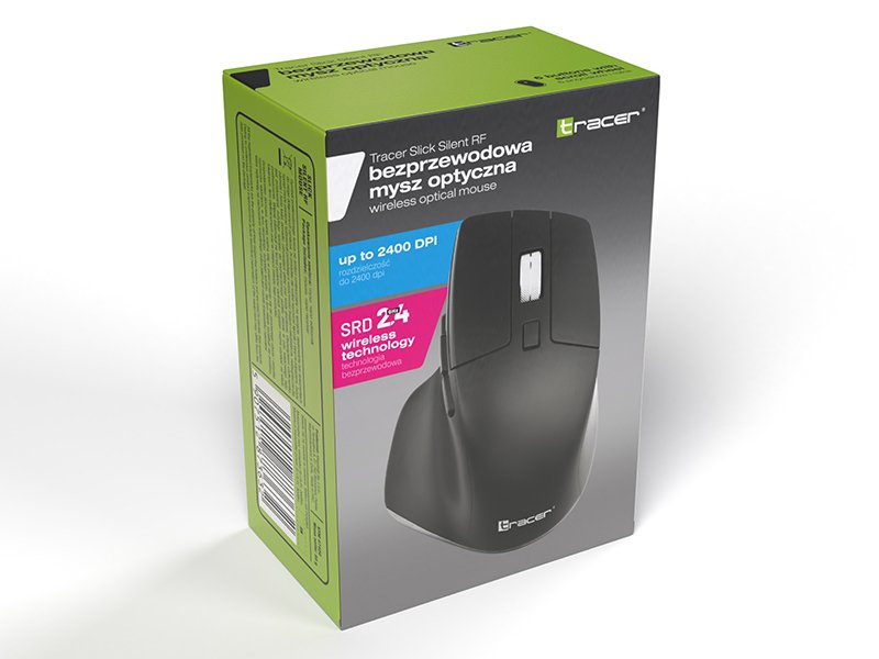 EAN 5907512873632 - Tracer Slick ratón Oficina mano derecha RF inalámbrico Óptico 2400 DPI imagen 7