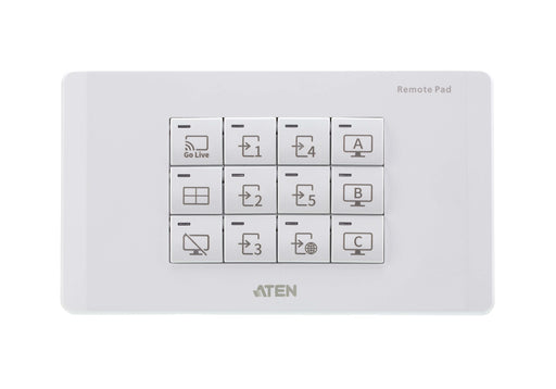 EAN 4719264649653 - ATEN VPK312K1-AT-G accesorio para videoconferencia Mando a distancia Blanco imagen 1