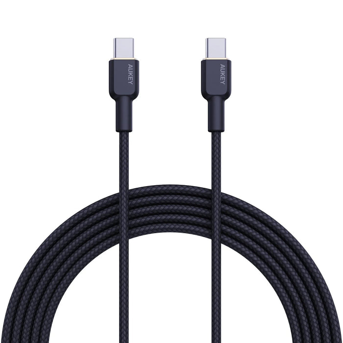 EAN 0689323785360 - AUKEY CB-NCC1 USB-C Type-C Power Delivery PD 60W 3A 1m Nylon Black cable USB USB 3.2 Gen 1 (3.1 Gen 1) US imagen 4