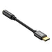 EAN 6953156297845 - Baseus CATL54-01 cambiador de género para cable Type-C 3.5mm Negro imagen 3