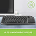 EAN 8059018365375 - Techly ICTB9801TB teclado Universal RF Wireless + Bluetooth QWERTY Inglés de EE. UU. Negro imagen 9