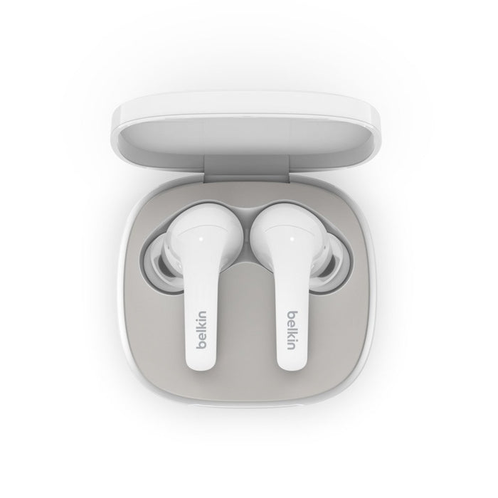 EAN 0745883834822 - Belkin SOUNDFORM Flow Auriculares Inalámbrico Dentro de oído Llamadas/Música USB Tipo C Bluetooth Blanco imagen 3