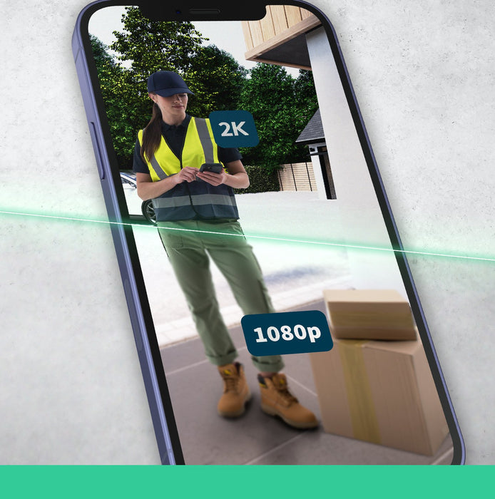 EAN 193108146753 - Arlo Essential 2 Video Doorbell 2K With Chime V2 BNDL Negro, Blanco imagen 4