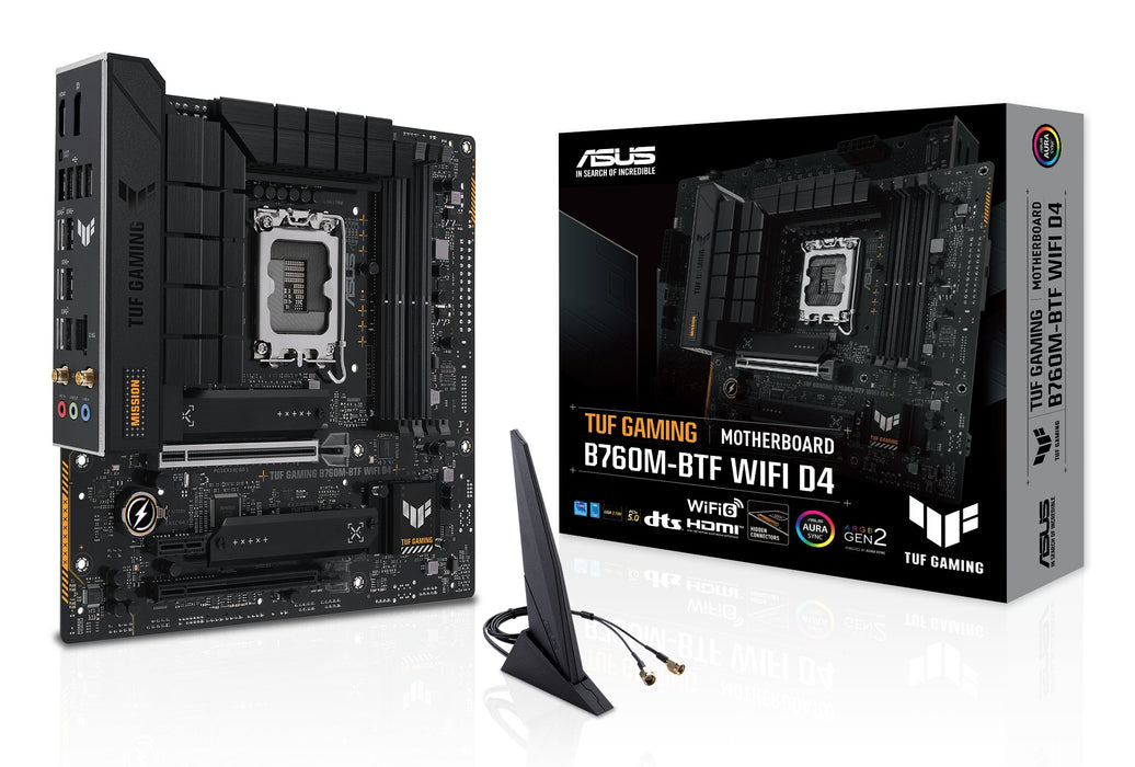 EAN 4711387132029 - ASUS TUF GAMING B760M-BTF WIFI D4 Intel B760 LGA 1700 micro ATX imagen 11