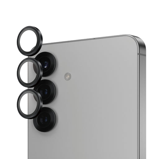 EAN 5715685017063 - PanzerGlass ® Hoops® Black Camera Lens Protector Samsung Galaxy S25 Protector de pantalla 1 pieza(s) imagen 1