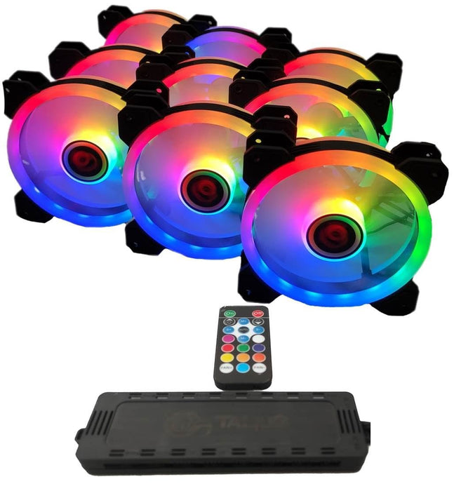 EAN 8436550236606 - TALIUS TAL-PACK09-BLK sistema de refrigeración para ordenador Carcasa del ordenador Refrigerador de aire  imagen 1