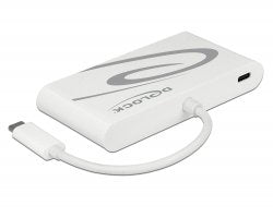EAN 4043619877317 - DeLOCK 87731 base para portátil y replicador de puertos USB 3.2 Gen 1 (3.1 Gen 1) Type-C Gris, Blanco imagen 3