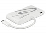 EAN 4043619877317 - DeLOCK 87731 base para portátil y replicador de puertos USB 3.2 Gen 1 (3.1 Gen 1) Type-C Gris, Blanco imagen 3
