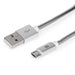 EAN 8435555100172 - Maillon Technologique Premium MTPMUMS241 cable USB USB 2.0 1 m USB A Micro-USB B Plata imagen 1