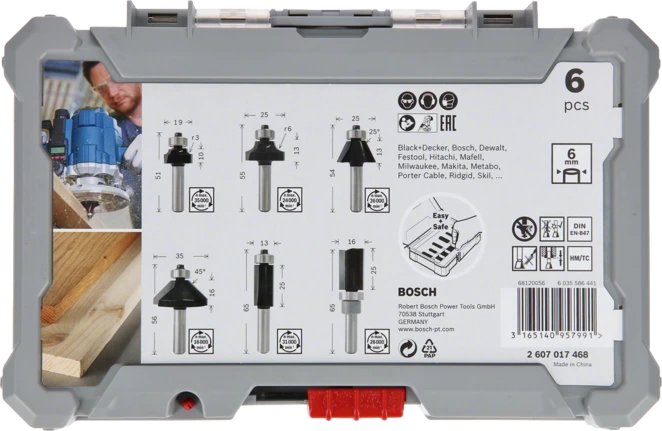 EAN 3165140958004 - Bosch 2 607 017 469 fresadora imagen 3