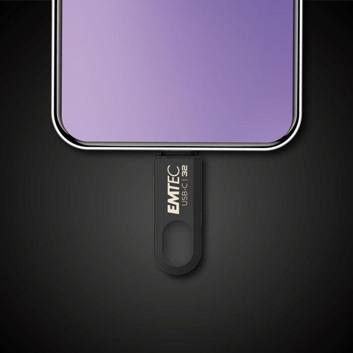 EAN 3126170182425 - Emtec C280 unidad flash USB 32 GB USB Tipo C 3.2 Gen 1 (3.1 Gen 1) Negro imagen 7