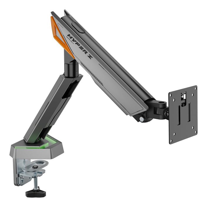 EAN 8435739902592 - AISENS DT49TSRRGB-347 soporte para monitor 124,5 cm (49") Escritorio Negro, Gris imagen 3