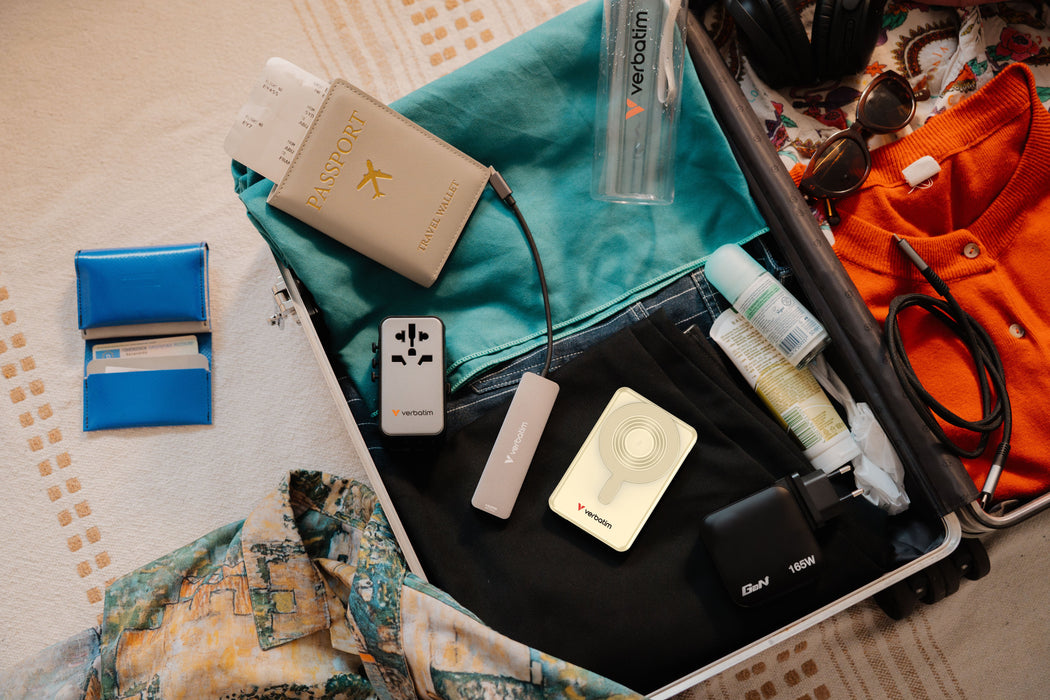 EAN 23942322740 - Verbatim 32274 batería externa Polímero de litio 10000 mAh Cargador inalámbrico Oro imagen 5