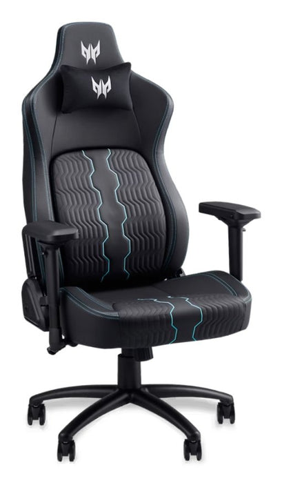 EAN 4711474000804 - Acer PGC371 Silla para videojuegos universal Negro, Azul imagen 2