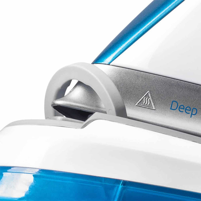 EAN 5608475030802 - Haeger SG-22W.002A estación plancha al vapor 2250 W 1,2 L Suela de cerámica Azul, Blanco imagen 4