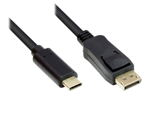 EAN 4014619366637 - Alcasa GC-M0105 adaptador de cable de vídeo 1 m USB Tipo C DisplayPort Negro imagen 1