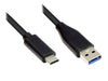 EAN 4014619366842 - Alcasa GC-M0126 cable USB USB 3.2 Gen 1 (3.1 Gen 1) 0,5 m USB C USB A Negro imagen 1