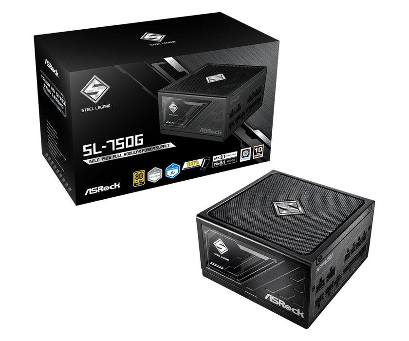 EAN 4710483949166 - Asrock SL-1000G Steel Legend unidad de fuente de alimentación 1000 W 20+4 pin ATX ATX Negro imagen 1