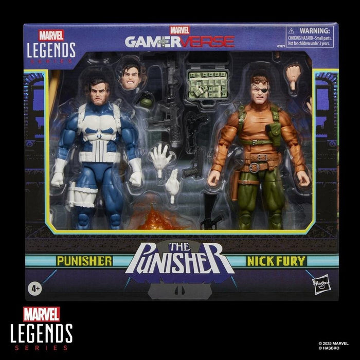 EAN 5010996328380 - Marvel Legends Series Gamerverse Punisher & Nick Fury imagen 9