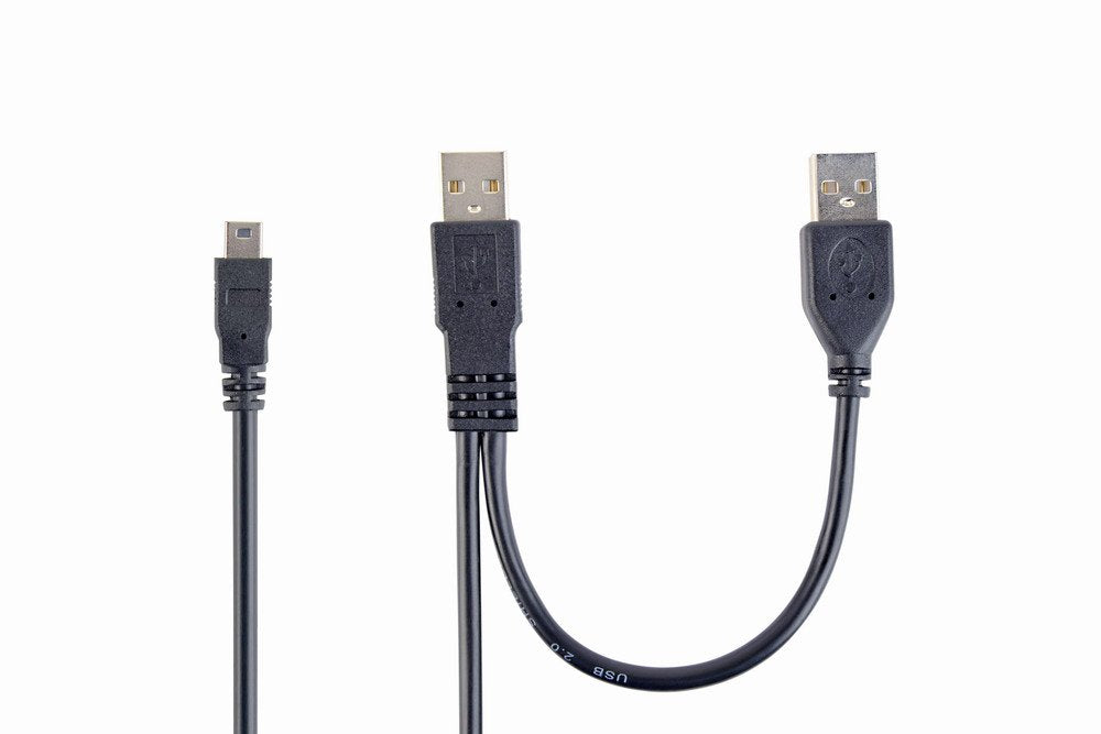 EAN 8716309065665 - Gembird 0.9m 2x USB 2.0 A/mini-B M cable USB 0,9 m Micro-USB A Mini-USB B Negro imagen 1