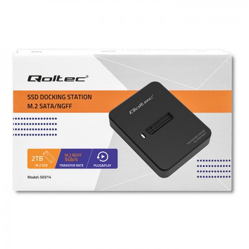 EAN 5901878503141 - Qoltec 50314 caja para disco duro externo Caja externa para unidad de estado sólido (SSD) Negro M.2 imagen 9