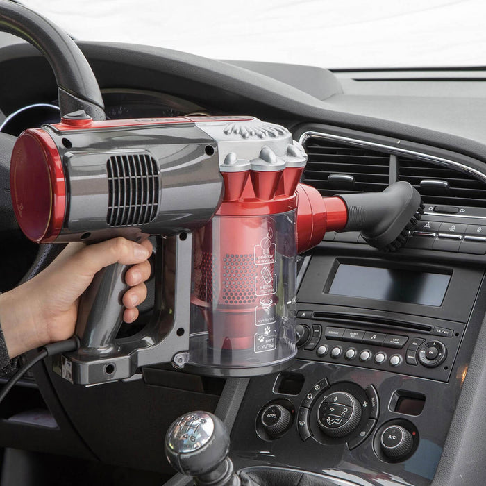 EAN 8003705116948 - Ariete 2761/10 Aspiradora escoba Corriente alterna Secar HEPA Sin bolsa 1 L 600 W Negro, Rojo imagen 4