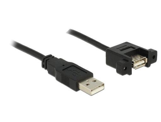 EAN 4043619851065 - DeLOCK 1m 2xUSB2.0-A cable USB USB 2.0 USB A Negro imagen 1
