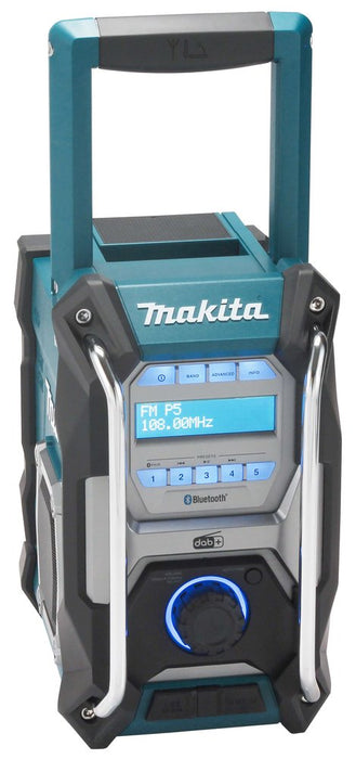 EAN 0088381739085 - Makita MR004G radio Lugar de trabajo Analógico y digital Negro, Verde imagen 8