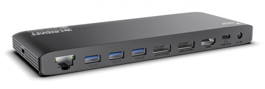 EAN 0888225023734 - Urban Factory TCD49UF hub de interfaz USB Tipo C 10000 Mbit/s Negro imagen 2