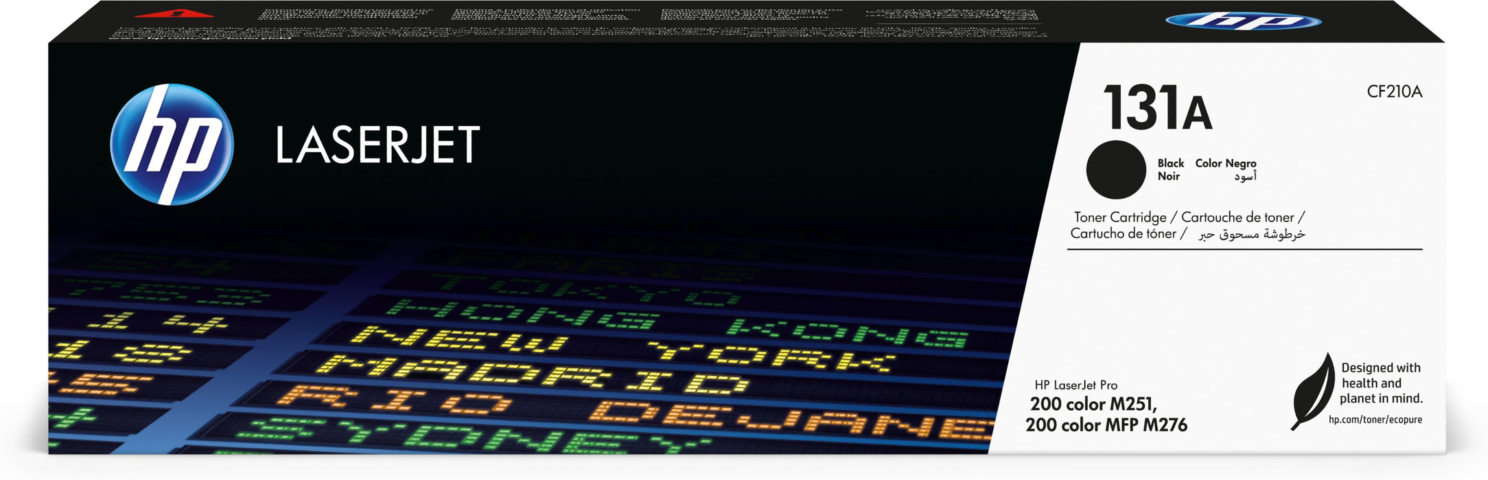 EAN 0886111334957 - HP 131A Black Original LaserJet Toner Cartridge cartucho de tóner 1 pieza(s) imagen 1