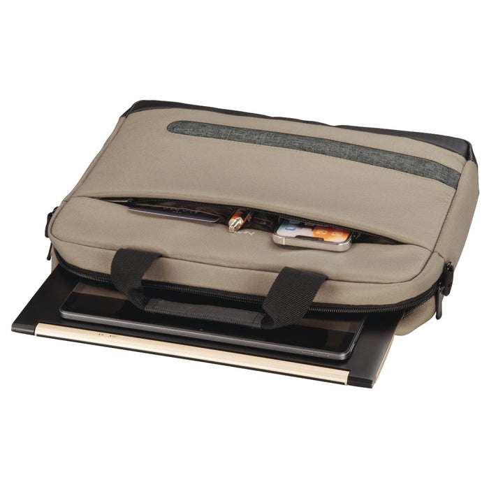 EAN 4047443499882 - Hama Terra 33,8 cm (13.3") Maletín Toploader Beige imagen 3