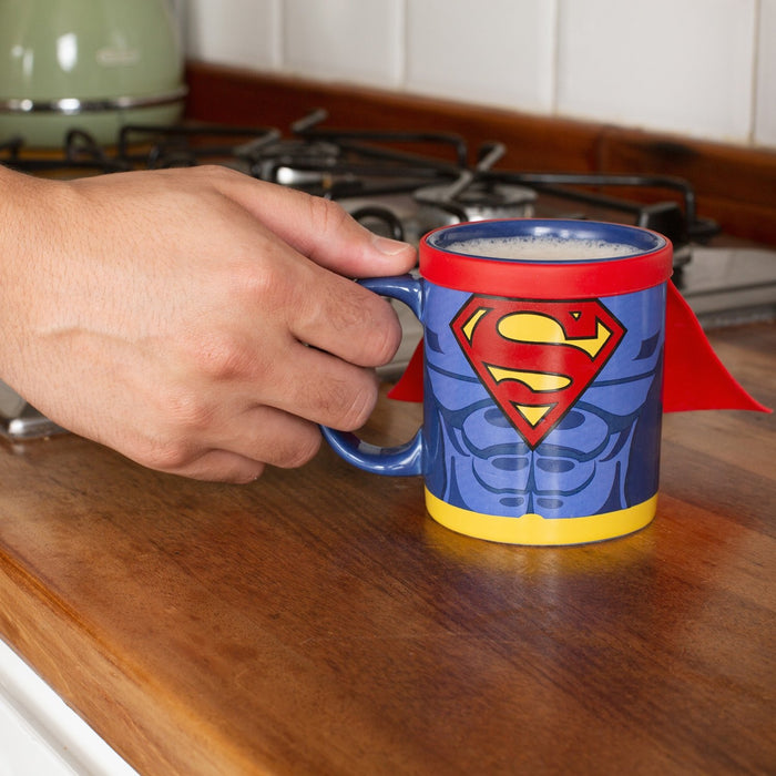 EAN 5060613315453 - Thumbs Up Superman Mug with Cape tazón Azul, Rojo Universal 1 pieza(s) imagen 7