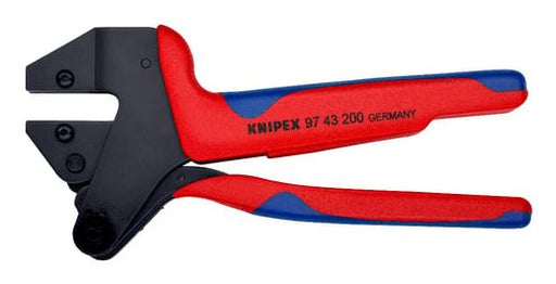 EAN 4003773071587 - Knipex 97 43 200 A crimpadora Herramienta para prensar Azul, Rojo imagen 2