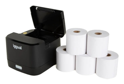 EAN 2501092313217 - iggual IGG318836+IGG318911 impresora de recibos 203 x 203 DPI Alámbrico Transferencia térmica imagen 2