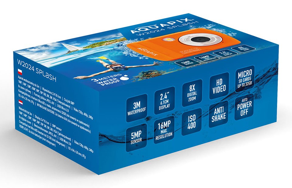 EAN 4260041686427 - Easypix W2024 Splash Cámara compacta 5 MP CMOS 1280 x 720 Pixeles imagen 6