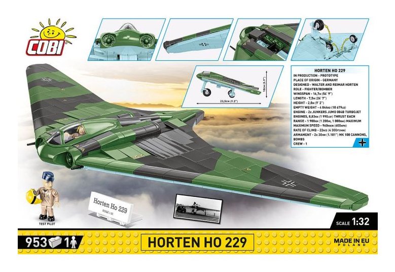 EAN 5902251057572 - COBI Horten Ho 229 imagen 9