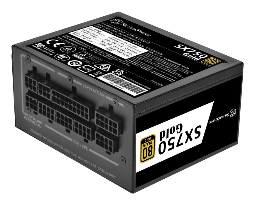 EAN 4710679813820 - Silverstone SX750 Gold unidad de fuente de alimentación 750 W 20+4 pin ATX SFX Negro imagen 6