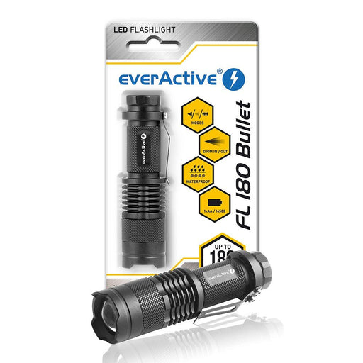 EAN 5902020523192 - Everactive FL180 linterna Negro Linterna de mano LED imagen 1