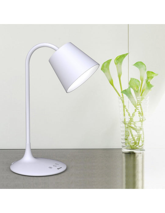 EAN 8426801166486 - Muvit MIOLAMP004 lámpara de mesa 6 W LED G Blanco imagen 5