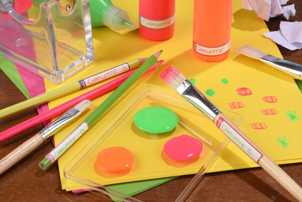 EAN 5014702137600 - Avery RESMI30F-UK etiqueta autoadhesiva Rectángulo redondeado Permanente Rosa, Púrpura 30 pieza(s) imagen 3