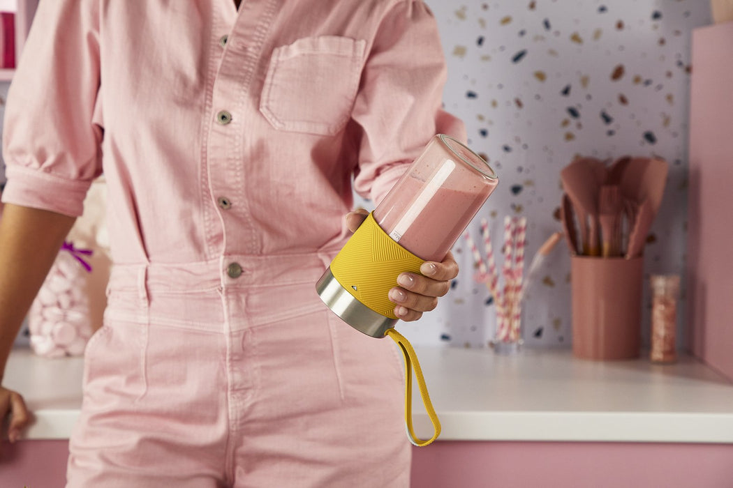 EAN 3016661178122 - Tefal Lightmix BL1C0230 licuadora 0,3 L Batidora de vaso portátil Acero inoxidable, Transparente, Amarill imagen 11