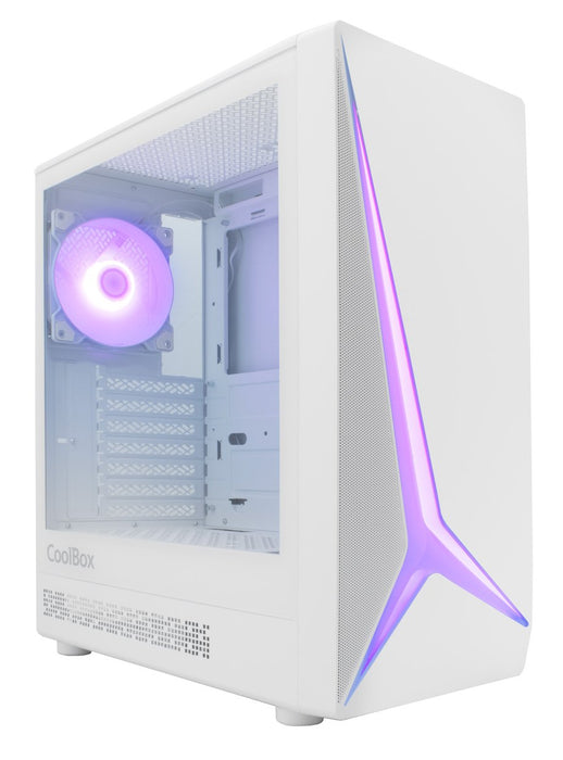 EAN 8436624420696 - CoolBox PC Gaming GA450 Star Light Midi Tower Blanco imagen 2