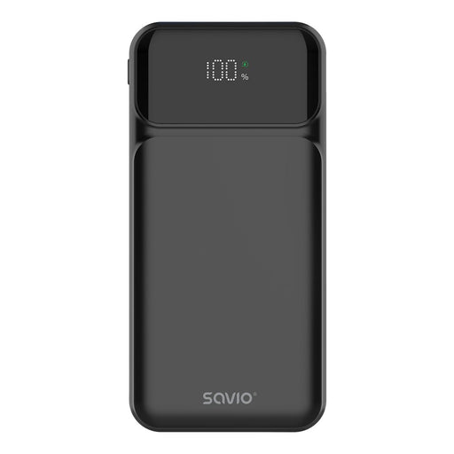 EAN 5901986049364 - Savio BA-08 batería externa Polímero de litio 1000 mAh Negro imagen 1