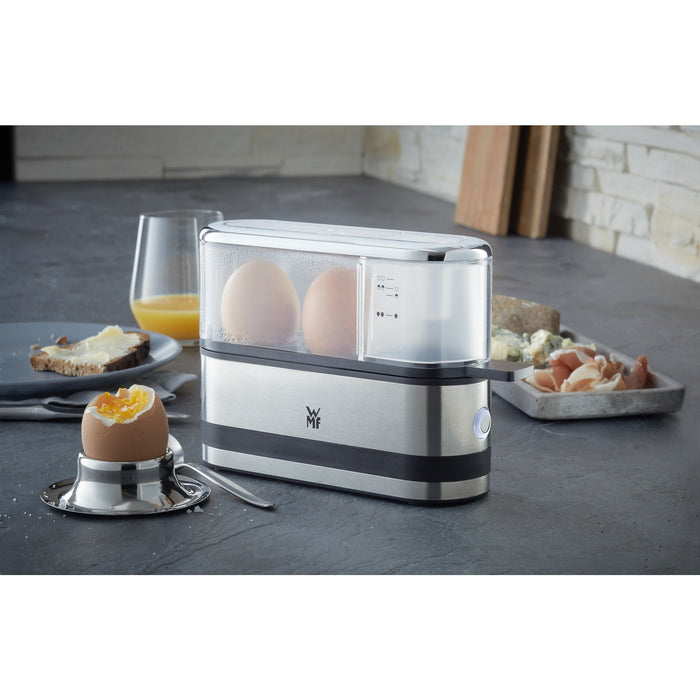 EAN 4211129116268 - WMF KITCHENminis 0415020011 2 huevos 250 W Negro, Acero inoxidable imagen 6