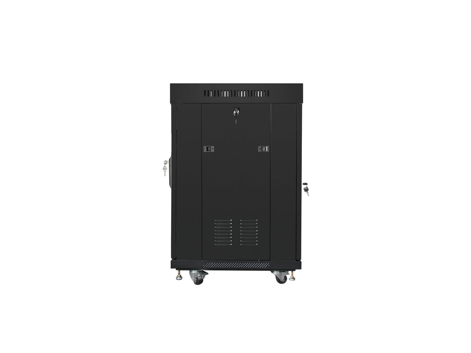 EAN 5901969430356 - Lanberg FF01-6615-12BL armario rack 15U Rack o bastidor independiente Negro imagen 4