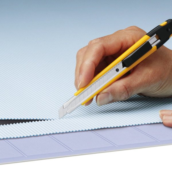 EAN 0091511610796 - Olfa A-1 Negro, Amarillo Cúter de cuchillas intercambiables imagen 5