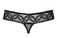 EAN 5901688217214 - Obsessive 837-THC-1 L/XL calzoncillos Tanga de hilo Negro imagen 2