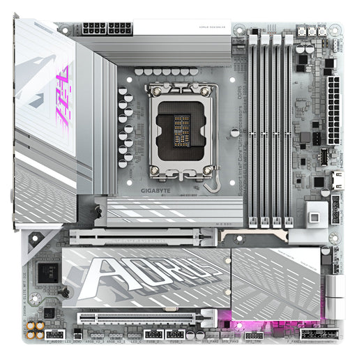 EAN 4719331865269 - GIGABYTE Z890M AORUS ELITE WIFI7 ICE Intel Z890 LGA 1851 (Socket V1) ATX imagen 2