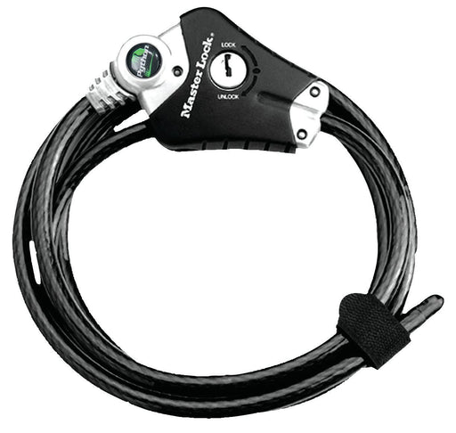 EAN 3520190209320 - MASTER LOCK 8428EURDPRO cable antirrobo Negro 1,8 m imagen 1